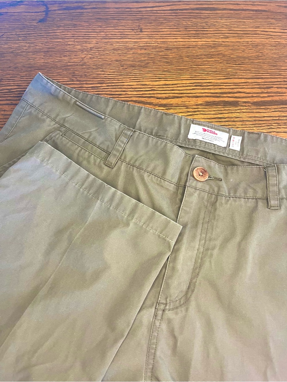 Fjallraven Sormland Tapered Pants 38-39 Long EU 56 Green G-1000 Hunting Trousers